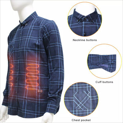 USB Powered Electric Heating suit with Graphene Heating Panel for Men s Winter Coat