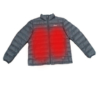 Winter Coat Electric USB Powered Heated Jacket 6 graphene elements With Zipper
