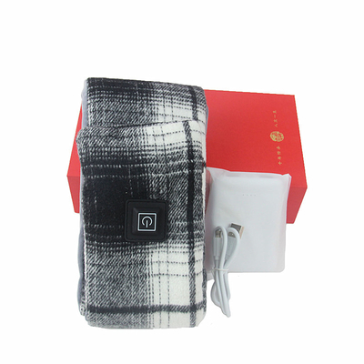 Washable Fleece Scarf With Graphene Heating Element For Warmer