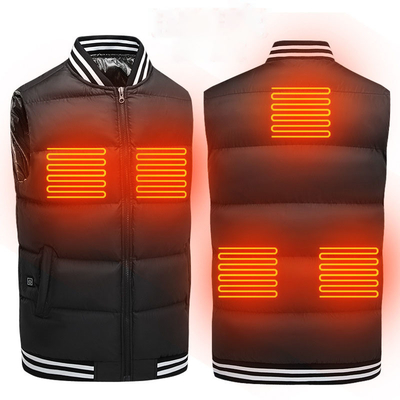USB Electric Heated Clothes With Graphene Heating Panel For Men S Winter Clothing Electric Vest