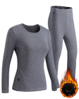USB Charging Electric Heating Suit Thermal Long Sleeve Underwear
