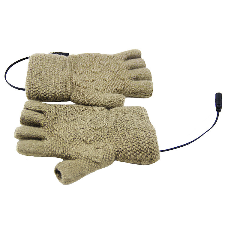 Winter Thermal USB Electric Heated Gloves Outdoor Riding Heated Gloves