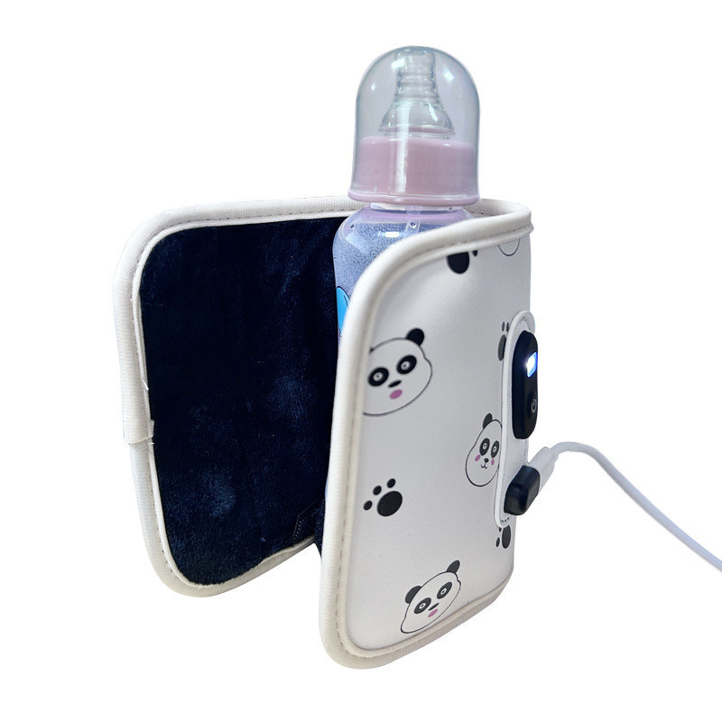 5V Portable Bottle Warmer USB Charging Perfect for Baby Milk Heating During Travel Compact Lightweight and Easy to Carry