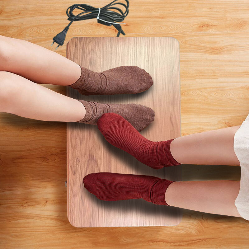 Hot Selling Effortless Comfort Electric Foot Warmer Stool With Graphene Heating Ergonomic Design