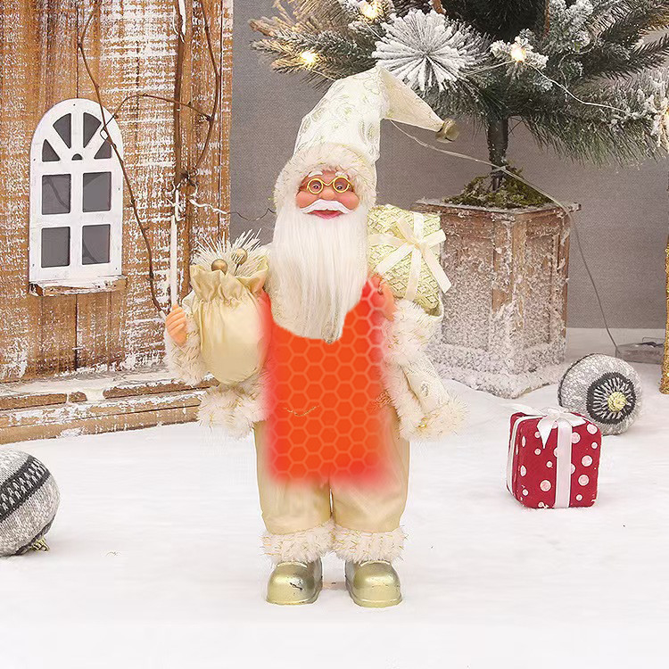 Electric Hand Warmer Christmas Doll 10000mAh USB Rechargeable Power Source heater Portable Bedroom RV Outdoor Garden Use