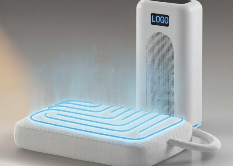 Heating And Cooling Mattress Pad Providing Dual Zone Temperature Management And Soft Bamboo Fiber For Comfortable Nights