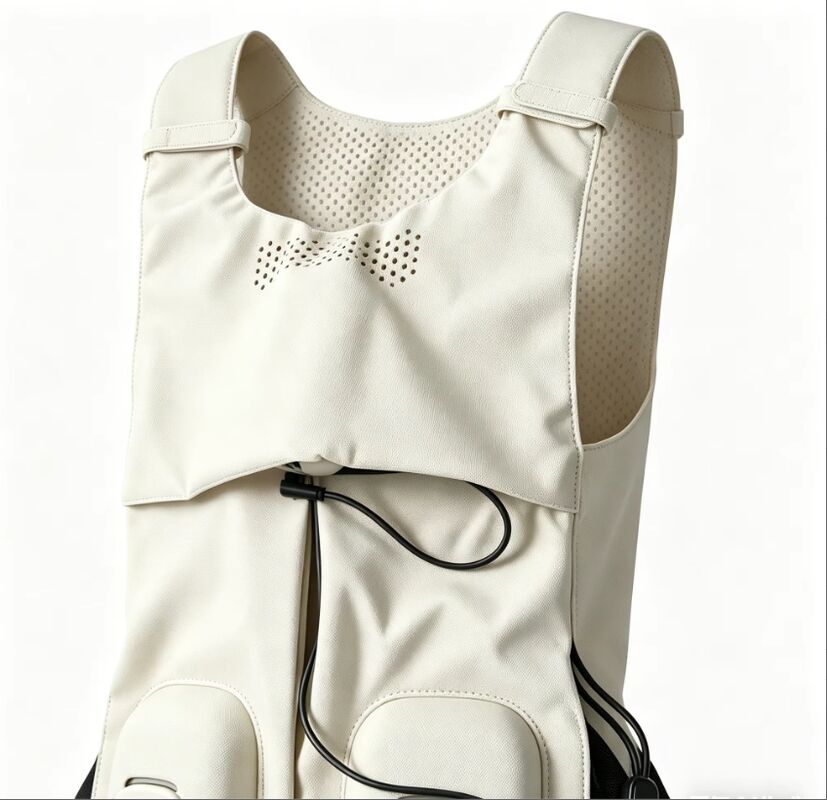 Electric Customizable 2C 20C Portable Nylon Backpack Water Cooling System Mesh Cooling Vest Bladder Flow Control Cooled Clothes
