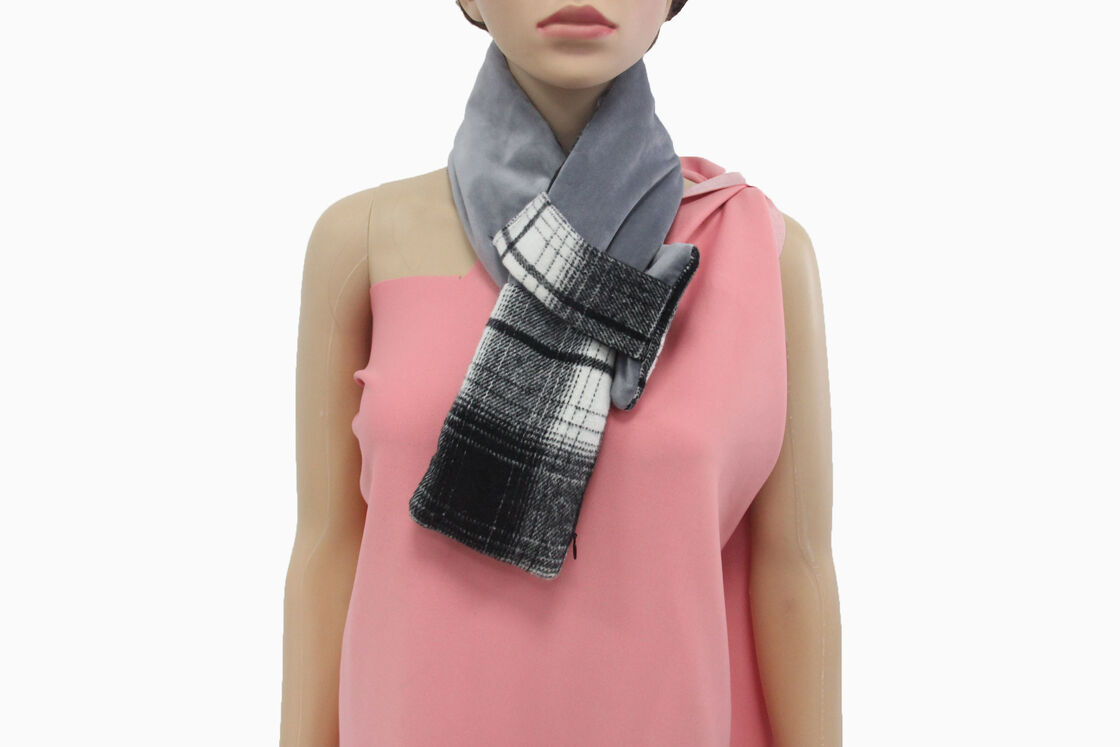High Quality Eco-Friendly 5V USB Electric Heated Neck Scarf Customized Multifunctional Winter Accessory for Children Sheerfond
