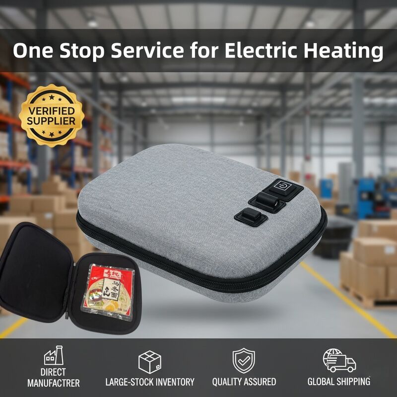 Convenient food heating bag with no microwave needed usb powered gentle heat and food safe insulated lining for warm meals