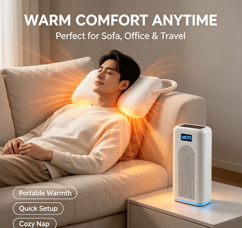 Electric Heating Pillow Suitable for Year Round Providing Both Cooling and Heating Functions to Fit Seasonal Comfort Needs