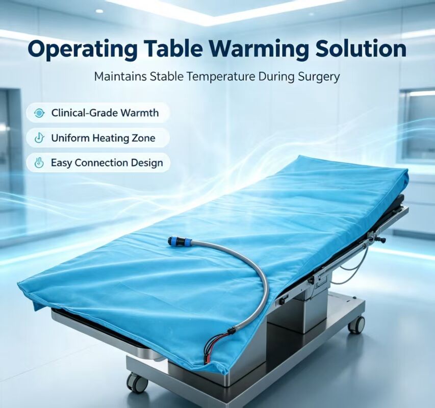 Electric Heated Pad Flexible Waterproof Heating Pad Medical Grade for Operating Table Surgery and Rehabilitation Therapy