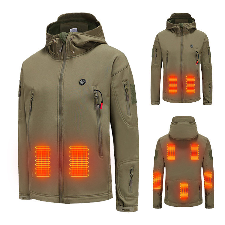 USB Electric Heated Vest Jacket , 60degree Rechargeable Heated Jackets Xf Wj ODM