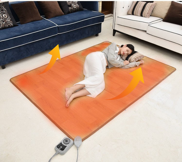 Living Room Electric Floor Heating Mat / Carpet Graphene System 24v