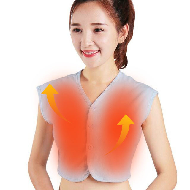 Sheerfond USB Powered Heated Vest , Rechargeable Heated Body Warmer Vest 50degrees