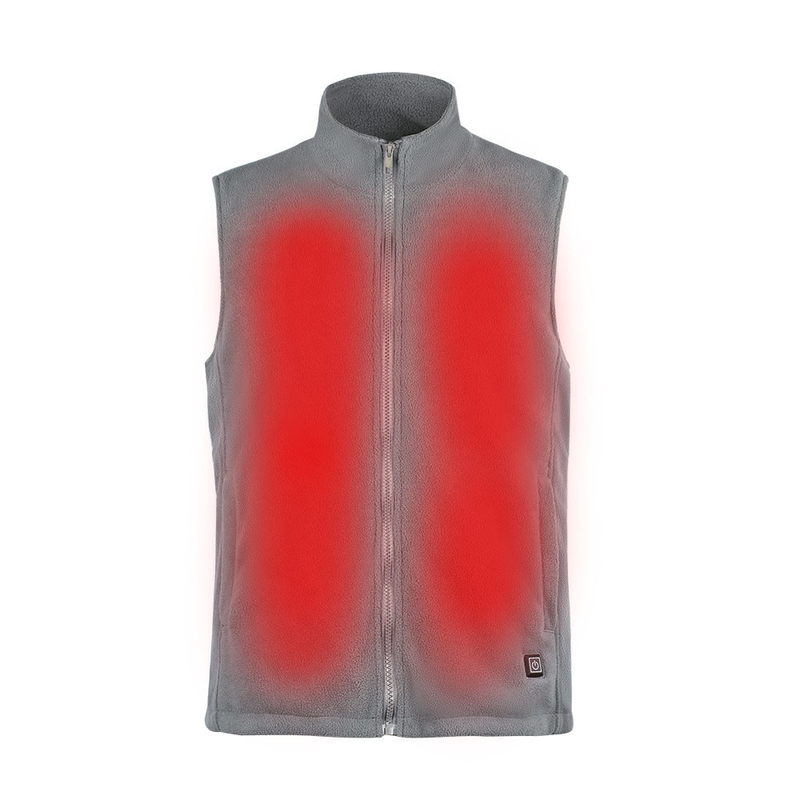 SHEERFOND Unisex Electric Heated Vest Jacket Far Infrared By USB Powered
