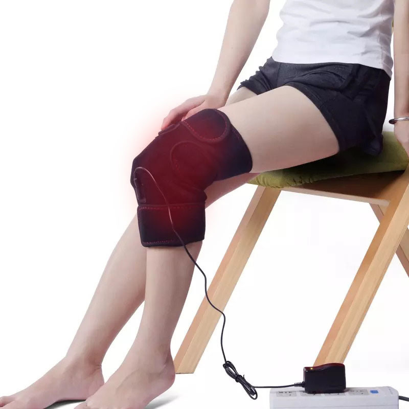 Far Infrared Cordless Heated Knee Brace For Arthritis 55×25cm Size