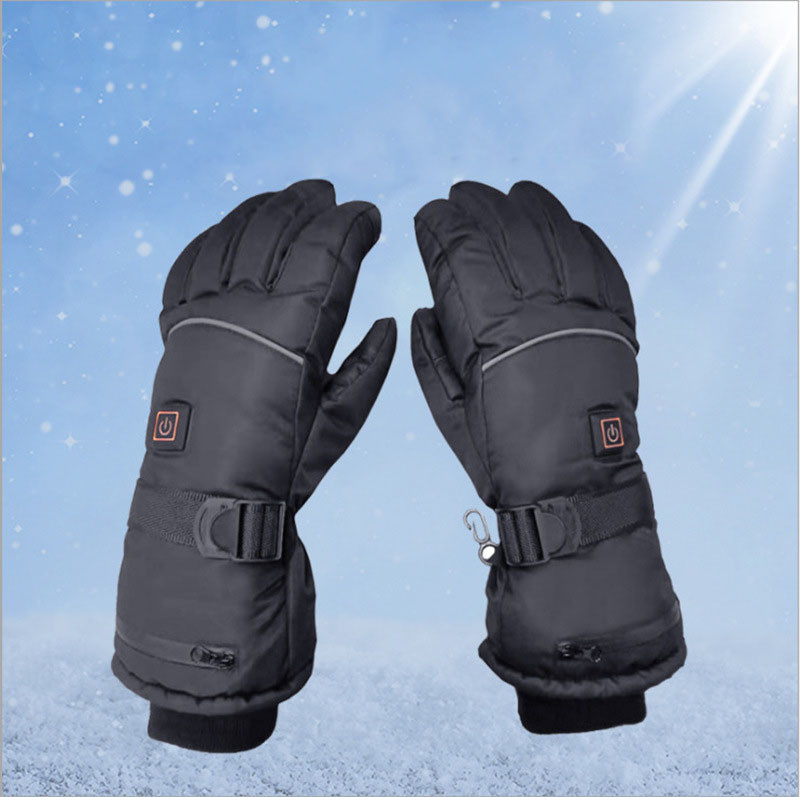 Electric Touchscreen Rechargeable Heating Gloves Graphene Waterproof