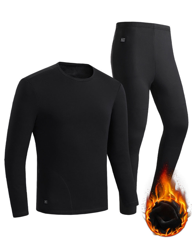 Graphene Washable Thermal Underwear Set Far Infrared Loungewear