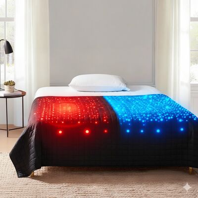 The Sheerfond Cooled Blanket Thermal-Flow Smart Blanket For Hot Sleepers