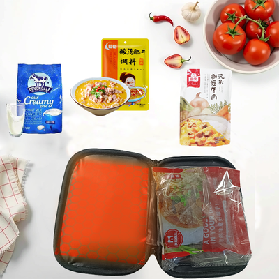 Portable Food Heating Bag with Food Safe Inner Liner and Durable Oxford Fabric for Heating Bento Boxes and Baby Bottles