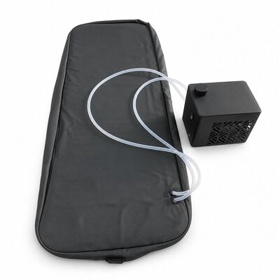 24V Golf Cart Dual-Mode Seat Cover, Water Cooling and Graphene Heating, Waterproof Bench Seat Cover with Buckle Straps and External Cooling Box, Custom Size Color Logo and Packaging